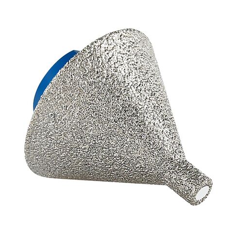 LOZLIN 2 Inch 50mm Diamond Core Drill Bit, Diamond Beveling Hole Saw for Drilling, Hole Enlarging, Polishing, Arc Trimming, Fit for Granite, Marble, Tile, Ceramic, Stone, 5/8"-11 Thread in Kuwait