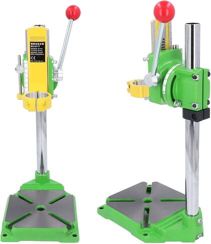 Fafeicy Heavy Duty Drill Press Stand with Precise Drilling, Adjustable Settings, 60mm Travel, 90 Degree Rotatable Floor Drill Press Table for Electric Drills 38-43mm, Fafeicyrye7o8ubin in Kuwait