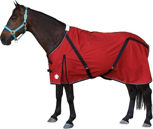 T TEKE Deluxe Horse Canvas Sheet for Snug and Clean in Stable, or as a Blanket Liner. (Size Range 51"-87" Including Mini Horse) in Saudi Arabia