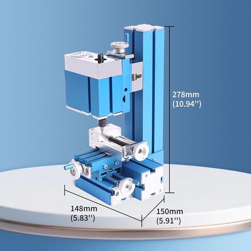 Power metal milling machine,Hobby use, small size, mini milling machine, garage workshop tools,timber，wood，metal friendly (24, Watts),W104MA in Kuwait