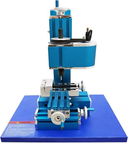 INTBUYING Mini Metal Milling Machine AC100V-240V Mini Drilling and Milling Machine DIY Tool Benchtop Wood Lathe for Educational Model Making in Kuwait