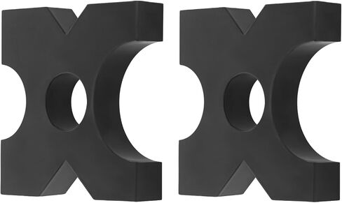 Arbor Press Plate, 2pcs Shop Metal Press Plates with 4 Notch, 1 inch/25mm Thickness, 20 Ton and 32 Ton H Frame Hydraulic Shop Press Plate (1 x 9.75 x 9.75 inch) in Kuwait