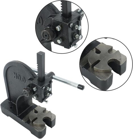findmall 0.5 Ton Manual Desktop Arbor Press 4.6 Inch Maximum Height | Mountable Bearing, Cast Iron, for diverse tasks in handcrafting, and light production in Kuwait