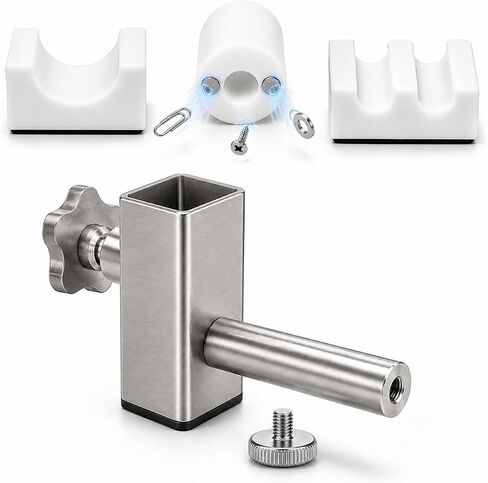 333'S Arbor Press Attachments for 1" Shaft Arbor Presses, 3-in-1 Silverware Bending Tool with Interchangeable Dies for Spoon Rings, Bracelets and Jewelry Making, Press Not Included in Kuwait