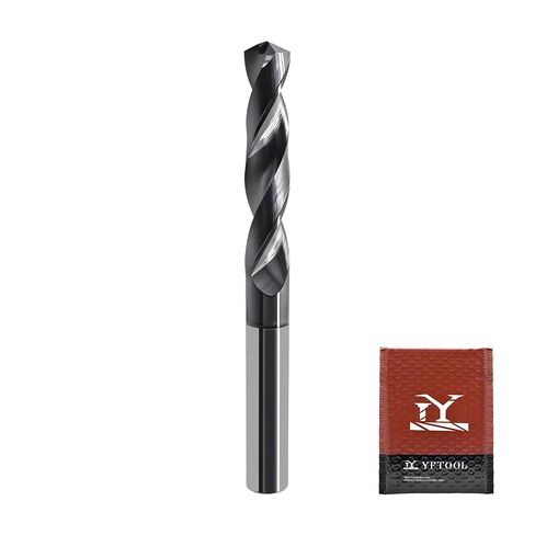 1/8 Carbide Drill Bit : Max 700 Holes for Hardened & Stainless Steel 5pcs | Hot Working Steel, Metal, TiAlSi Coating, 135° Point Angle, For CNC & drill press, in Kuwait