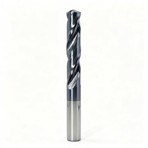 1/8 Carbide Drill Bit : Max 700 Holes for Hardened & Stainless Steel 5pcs | Hot Working Steel, Metal, TiAlSi Coating, 135° Point Angle, For CNC & drill press, in Kuwait