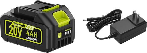 20V 4.0Ah Lithium-ion Battery & Charger Only Compatible Tools in Kuwait