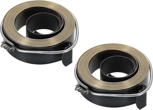 HARFINGTON 3Pcs Drill Press Return Spring, 64 x 19 x 1 mm Coil Spring Assembly Steel Chemical Blackening Finish for Various Vacuum Volume Cleaner Coil Systems in Kuwait