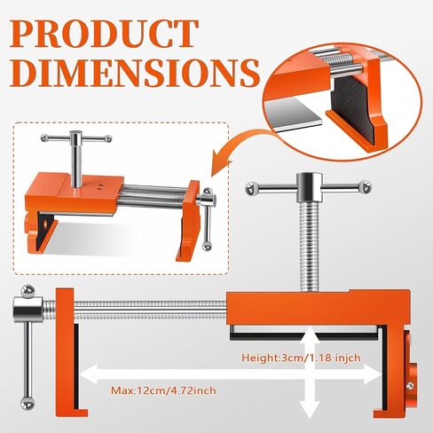 Cabinet Installation Tool Kit – Self Centering Drill Bit Set and Cabinet Clamps, Woodworking Hinge Drill Guide for Doors, Drawers & Hardware Alignment in Kuwait