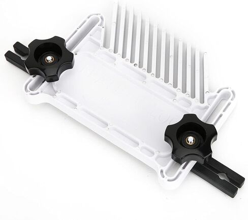 Woodworking Board, Square Power Tool Accessories for Guide Fence with Unique Chamfer Groove (Square Board Type B White) in Saudi Arabia