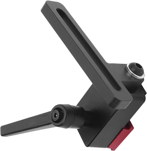WALFRONT Aluminum Alloy 30 Type T Track Stop Fence Flip Stop with Locking Mechanism for Woodworking Projects in Kuwait