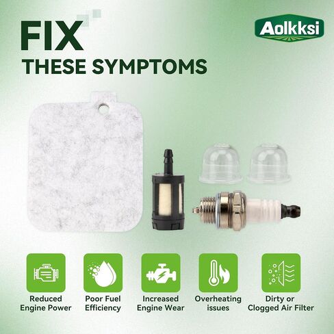 4229 120 1800 Air Filter Tune Up Kit for Stihl BG55 BG85 BG45 BG46 BG65 BR45 BR45C SH55 SH85 Leaf Blower with Fuel Primer Bulb Spark Plug in Kuwait