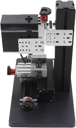 144W 12000RPM Mini Metal Lathe, with Milling Cutter 0.02mm Accuracy for DIY Soft Metal Machining in Kuwait