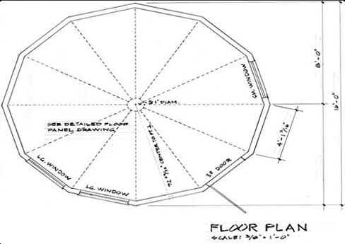 Yurt Plans - Build Your Own Traditional Nomadic Shelter in Kuwait
