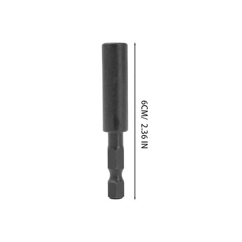 2Pcs 2.3inches Hex Shank Extension Holder Magnetic Drill Quick Change Bit for Electric Drill Screwdriver Bit Extension Bar Tool in Kuwait