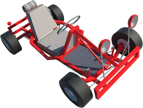 Detailed Go Kart Plans - Build Your Own Traditional Kart in Kuwait