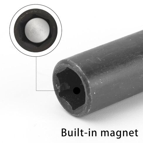 2Pcs 2.3inches Hex Shank Extension Holder Magnetic Drill Quick Change Bit for Electric Drill Screwdriver Bit Extension Bar Tool in Kuwait