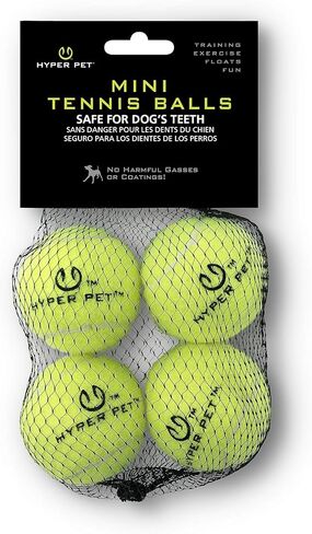 Hyper Pet Dog Tennis Balls - 12 Pack 2.5" for Exercise and Fetch; Interactive Toys; Great for Small Breeds in Saudi Arabia