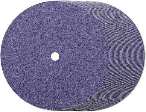 30 Pack 9 Inch 60 Grit Zirconia Sanding Discs, PSA Adhesive Backing Grinding Discs for Lawn Mower Blade Sharpener and Bench Grinder, 5/8 Inch Arbor Hole in Kuwait