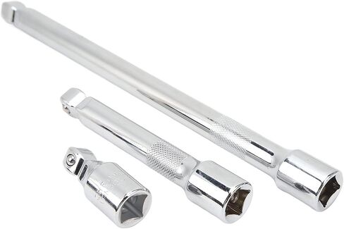 9 Piece Wobble Extension Bar Set 1/4in 3/8in 1/2in Drives Extension Bar Set with Storage Tray in Saudi Arabia
