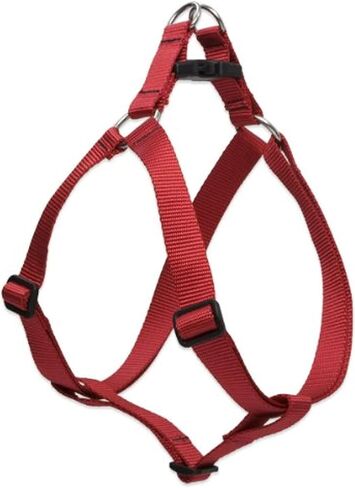 LupinePet Basics 1/2" Red 10-13" Step In Harness for Extra Small Dogs in Saudi Arabia