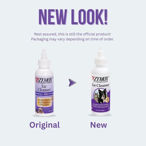 Zymox Ear Cleanser Solution for Dogs and Cats, 4oz in Saudi Arabia