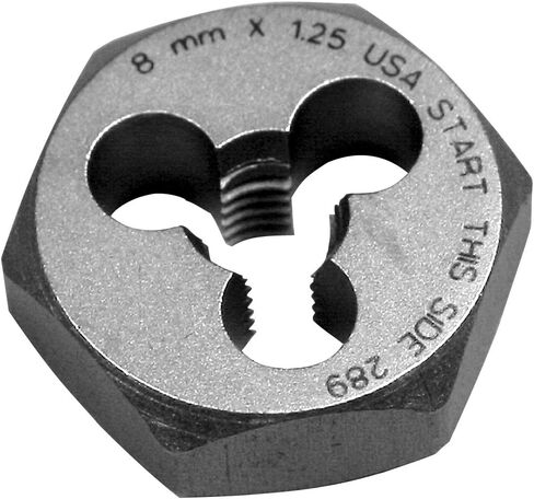 84060 Type 790 Hi-Carbon Steel Metric Hex Die Bit (3 Pack), 6mm x 1.00mm in Kuwait