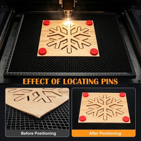460 * 346mm Honeycomb Laser Bed Falcon A1 and A1 Pro Honeycomb Laser Engraved Working Table with Aluminum Plate, Magnet, Anti Slip Pad Rapid Heat Dissipation Desktop Protection 18.1 * 13.6 Inch in Kuwait