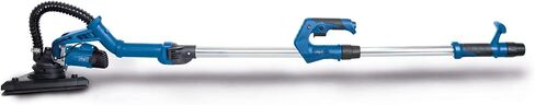 Scheppach Wall & Ceiling Sander DS930 | 710 W | Sanding plate Ø215 mm | Telescopic | Circular or triangular head | 4 m suction hose, adapters & abrasives included | 710W | Disc diameter 215 mm | telescopic | tilting | with 12 sanding discs and triangles | in Kuwait