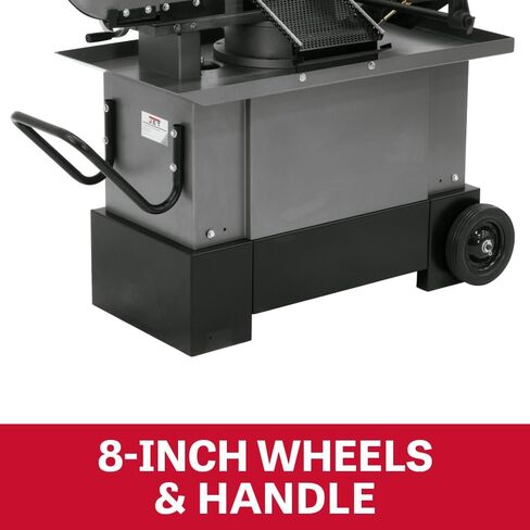 JET 7" x 10-1/2" Geared Head Mitering Metal Cutting Horizontal/Vertical Band Saw, 1 HP, 115/230V 1Ph (HVBS-710G) in Kuwait