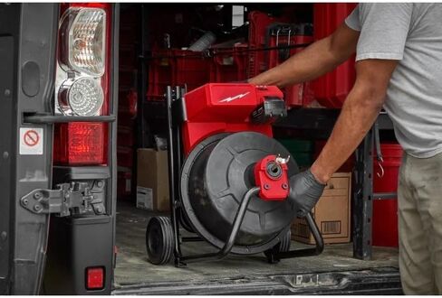 for Milwaukee.r M18™ Drum Machine with 3/8" Cable, Battery-Powered, Clears Drains up to 100', for 1-1/2" - 3" Drain Lines in Kuwait