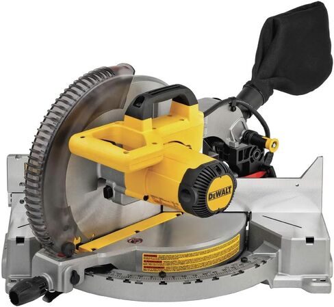 DEWALT DWS715R 120V 15 Amp 12 in. Corded Single Bevel Compound Miter Saw (Renewed) in Kuwait