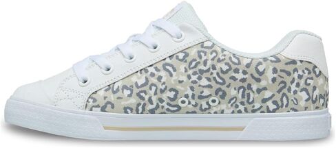DC Shoes Women's Casual Low Chelsea Skate Shoes, White Cheetah, 8 US in Saudi Arabia