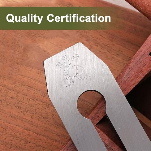 2PCS Hand Plane Blade Replacement, 51mm (2") High Speed Steel Planer Cutter for No.4 & No.5 Woodworking Bench Planes in Saudi Arabia