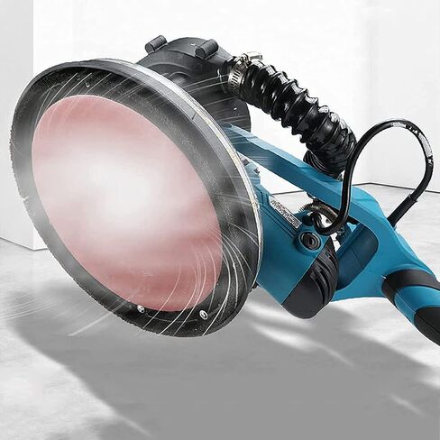 Electric Drywall Sander, Sheetrock Sander with Vacuum Auto Dust Collectio,Variable Speed 1000-2100 RPM, Wall Sander, 100 Sandpaper Sheets Included in Kuwait