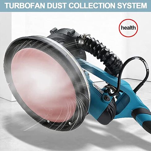 Dry Wall Sander with Integrated Vacuum, LED Lighting s, the Sander for Sanding Ceilings and Walls,100 Sandpaper Sheets Included in Saudi Arabia