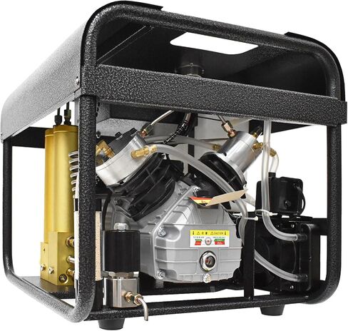 TUXING 4500Psi PCP Air Compressor,High Pressure Scuba Air Compressor, Auto-Stop and Auto Purge, Built-in Dual Oil-Water Filter, pump for Diving Tank Air Rifles Paintball Guns(TXEDT033) in Kuwait