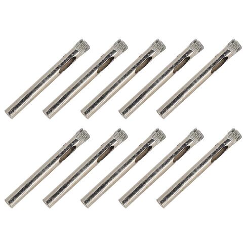 Garosa Hole Opener Bit Set, High Speed Steel Hole Saw Drill Bits 6mm Round Shank, 10PCS for Glass Marble Tile Ceramic Stone Drilling for Woodworking Users in Kuwait