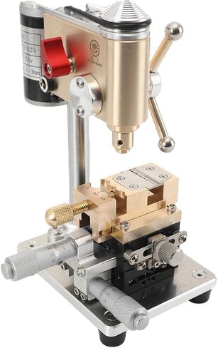 Watchmaker Tools Mini Benchtop Drill Press, Multifunction Precision Bench Crown Punch, Portable Bench Drilling Machine Drill, Remove Broken Screws from Movement Plate in Kuwait