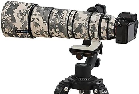 Rolanpro Waterproof Lens Cover Camouflage Raincoat for Sony FE 200-600mm F5.6-6.3 G OSS Lens Protective Sleeve Case Clothing-#6 Army Green Waterproof in Saudi Arabia