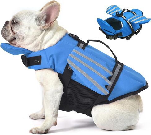 Petglad Dog Life Jacket, High Buoyancy Wings Pet Life Vest for Swimming Boating, Safety Flotation Swim Vest with Extra Chin Float for Small Medium Large Dogs - Pink Camo, XS in Saudi Arabia