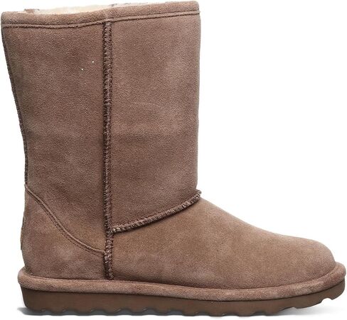 BEARPAW Women's Elle Short Winter Boot | 8" Suede Shoes, Sheepskin & Wool Blend Lining, Comfortable Boots in Kuwait