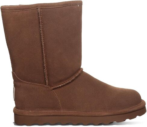 BEARPAW Women's Elle Short Winter Boot | 8" Suede Shoes, Sheepskin & Wool Blend Lining, Comfortable Boots in Kuwait