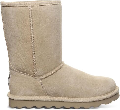 BEARPAW Women's Elle Short Winter Boot | 8" Suede Shoes, Sheepskin & Wool Blend Lining, Comfortable Boots in Kuwait