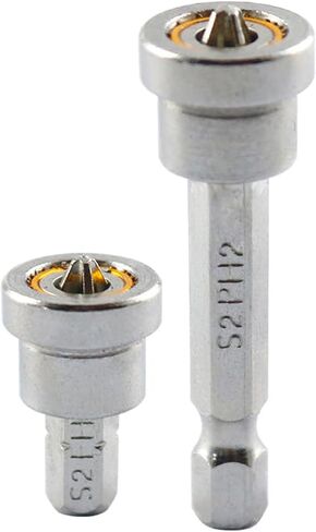 Positioning Screwdriver Bits Tip Woodworking Screw Shank Gypsum Board Positioning Bit Batch Head 25 / 50mm Woodworking Board Tools in Kuwait