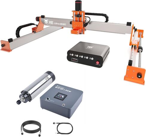 FoxAlien XE-Ultra 8080 Large Desktop CNC Router Machine + 1.5kW VFD Spindle Kit in Kuwait