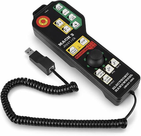 CNC Controller, USB Handbrake, Mach3, 6-axle CNC Engraving Machine Manual Controller with USB Connector for Mach 3 Manual Controller in Kuwait