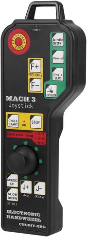 CNC Controller, USB Handbrake, Mach3, 6-axle CNC Engraving Machine Manual Controller with USB Connector for Mach 3 Manual Controller in Kuwait