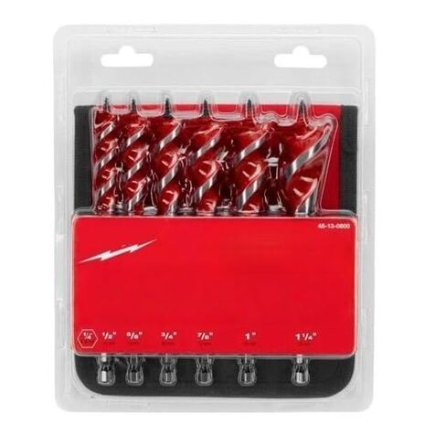 6pc 48-13-0600 for Milwaukee Self Feeding Wood Drill Bit Set in Kuwait