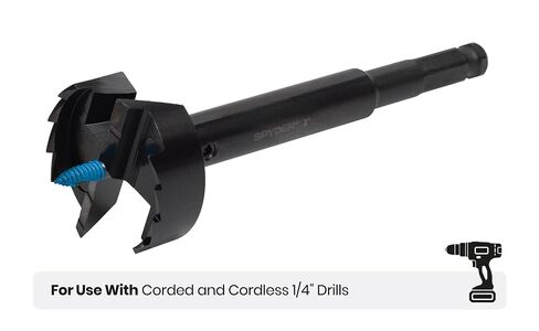 Spyder 1-1/2" Self-Feed Drill Bit, for Woodworking (18002) in Kuwait